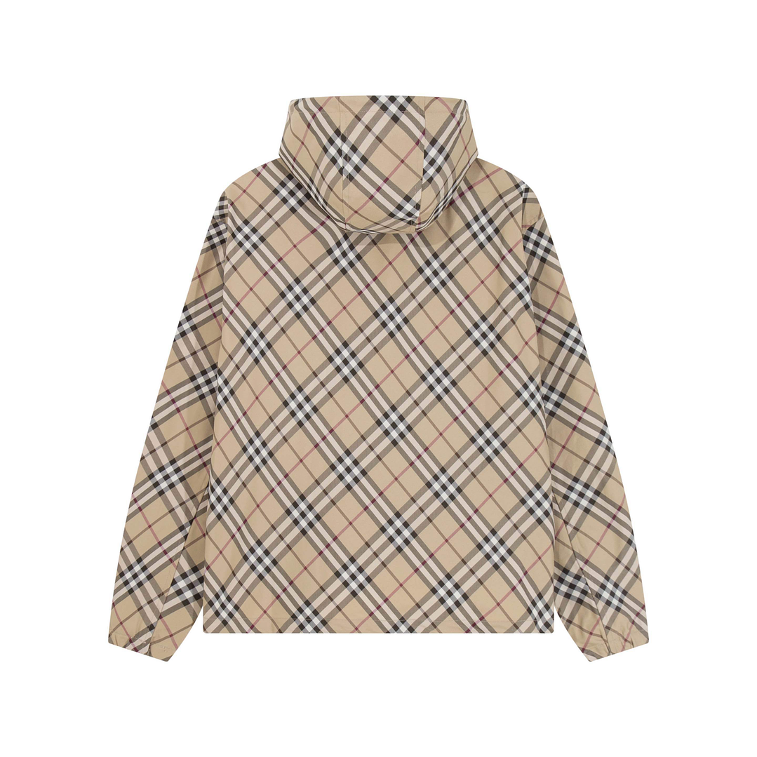 Burberry  Check twill jacket 2