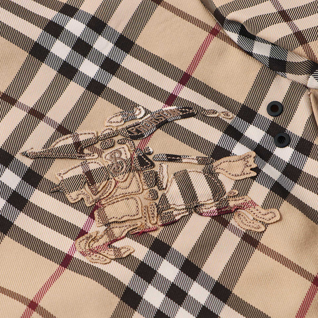 Burberry  Check twill jacket 3