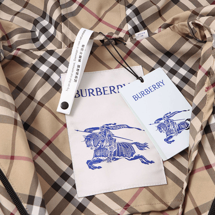 Burberry  Check twill jacket 6