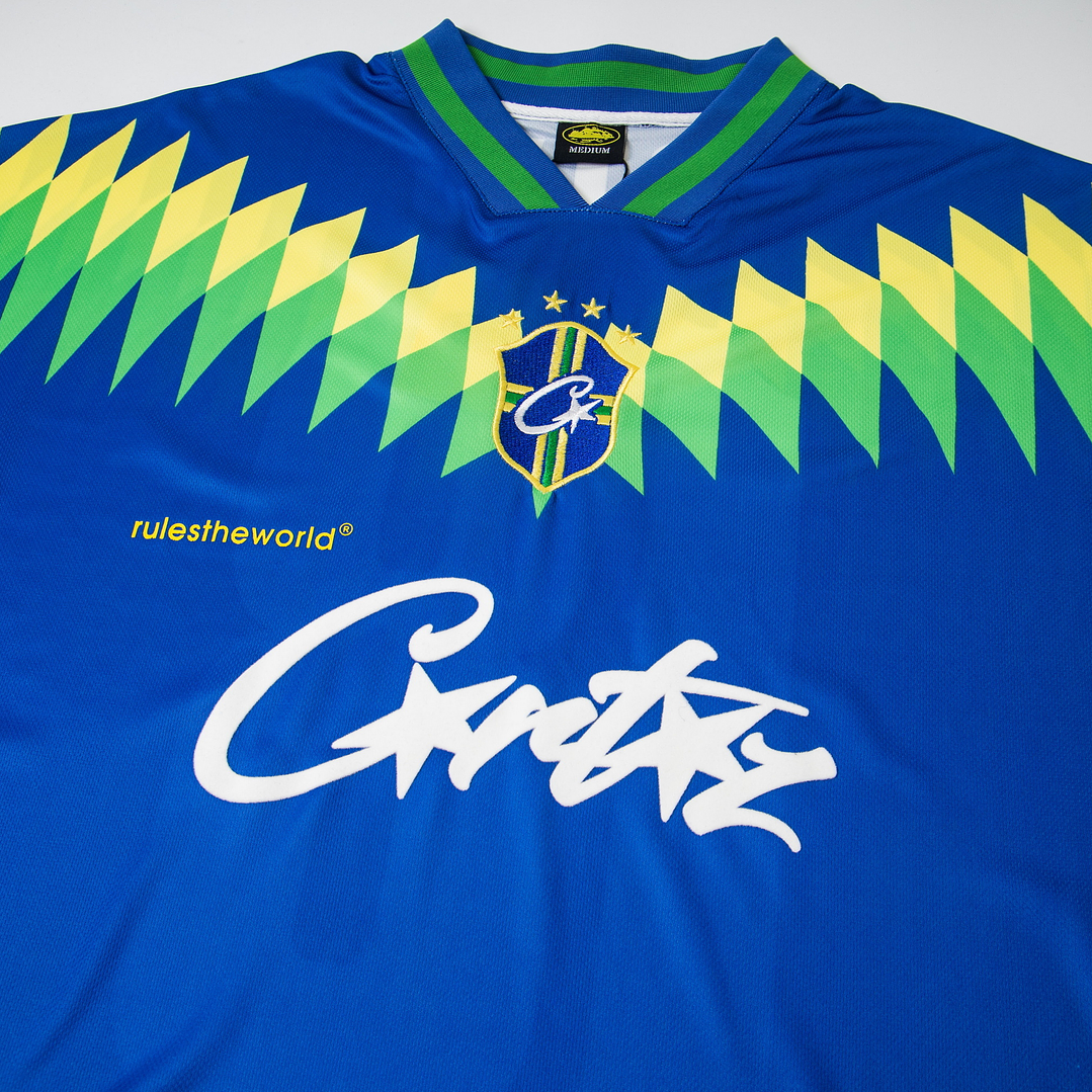 Camisola Brasil 1996 Principal X Corteiz 8
