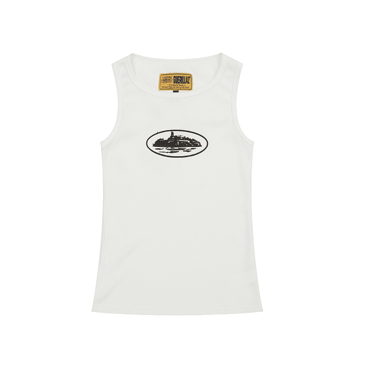 Corteiz Alcatraz Tank Top 'Heather Grey' 2