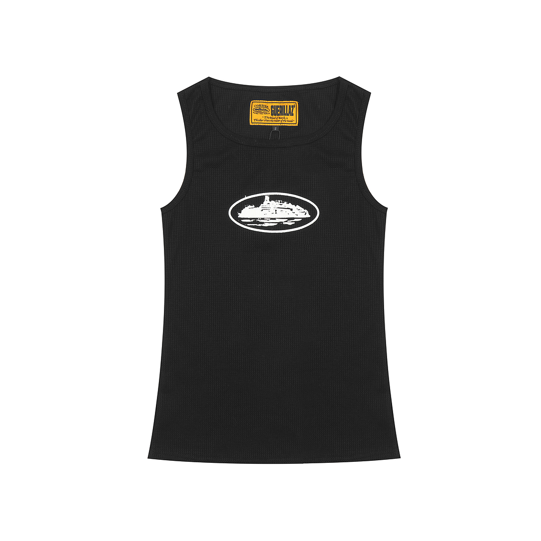 Corteiz Alcatraz Tank Top 'Heather Grey' 11