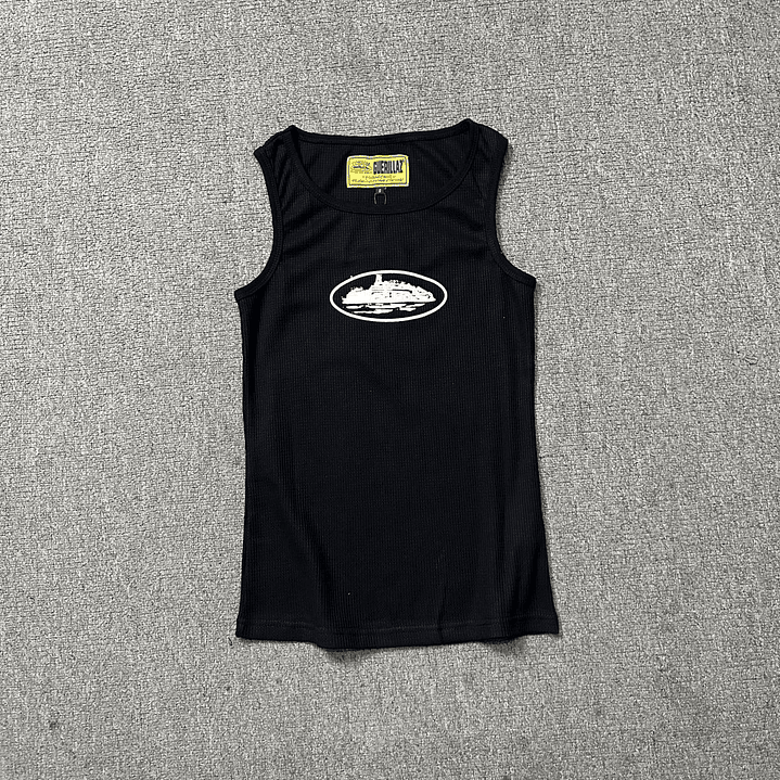 Corteiz Alcatraz Tank Top 'Heather Grey' 13