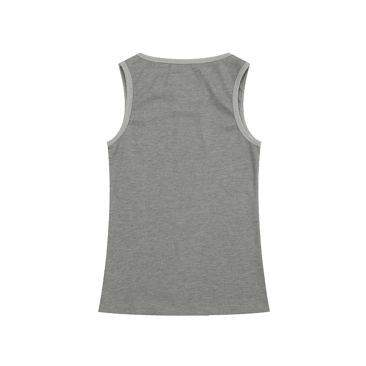 Corteiz Alcatraz Tank Top 'Heather Grey' 22