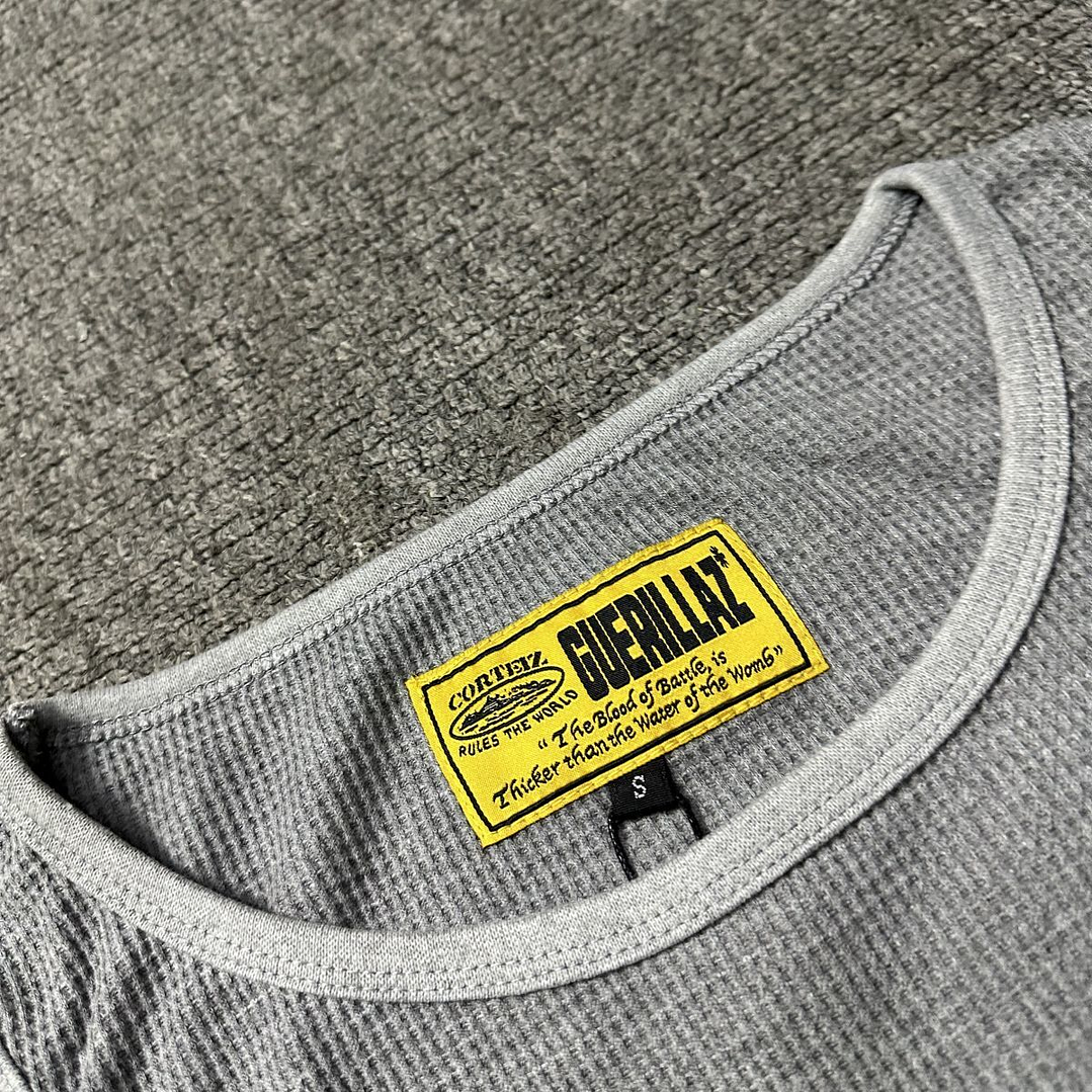 Corteiz Alcatraz Tank Top 'Heather Grey' 26