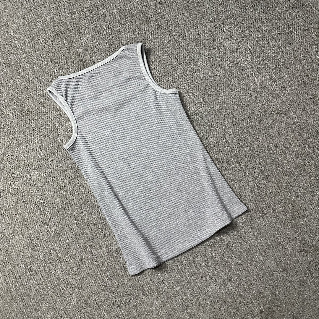 Corteiz Alcatraz Tank Top 'Heather Grey' 30