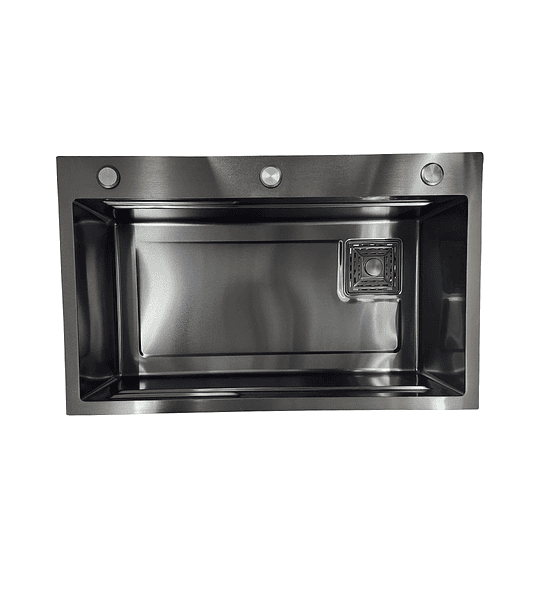 Lavaplatos Linea Deluxe 75x46 black (bandeja/tabla)