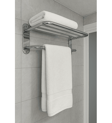 TOALLERO GRANDE CROMADO