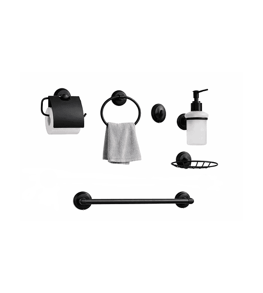 SET DE ACCESORIOS DE BAÑO NOTTE