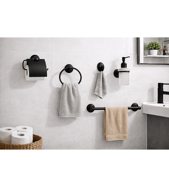 SET DE ACCESORIOS DE BAÑO NOTTE