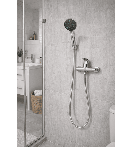 DUCHA PARA RECEPTACULO CROMADA