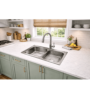 Lavaplatos sobre cubierta 78x43 cms. (L)