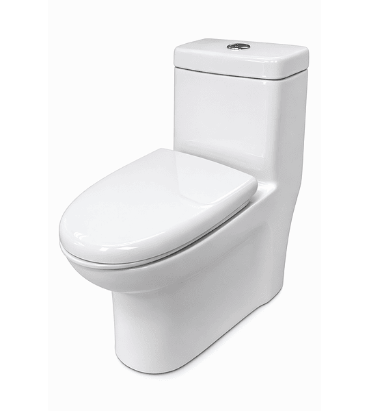 Inodoro one piece 20cm descarga al piso