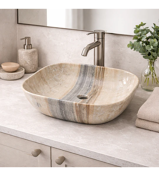 LOZA DE SOBREPONER PARA LAVAMANOS 45X32CMS 