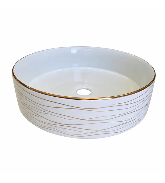 LOZA DE VANITORIO 40 CMS DE DIAMETRO