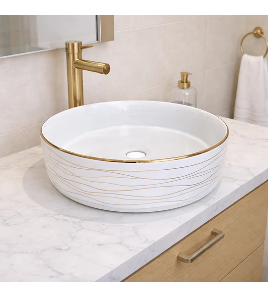 LOZA DE VANITORIO 40 CMS DE DIAMETRO