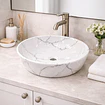 LOZA DE SOBREPONER PARA LAVAMANOS DIAMETRO 42CMS 