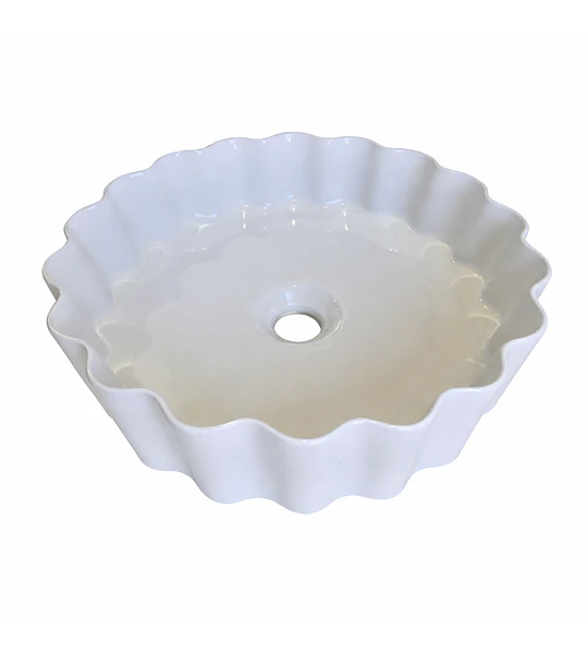 LOZA DE VANITORIO BLANCA 38X38X10