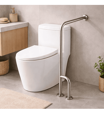 Barra de seguridad muro-piso 