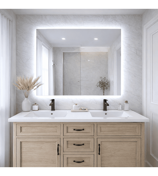 Espejo LED Luxe 100X100cm