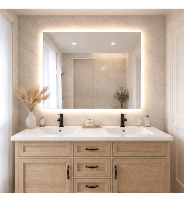 Espejo LED Luxe 100X100cm