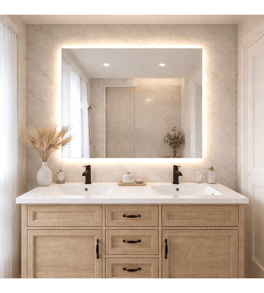 Espejo LED Luxe 100X100cm