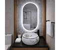 Espejo LED Oval 45x90 cm