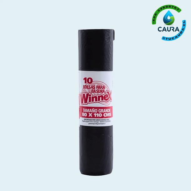 BOLSA DE BASURA WINNEX 80X110 10 UND