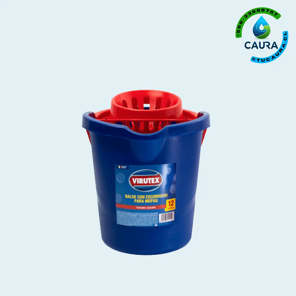BALDE CON ESCURRIDOR 14 LT VIRUTEX