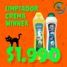 LIMPIADOR CREMA WINNEX 750 ML