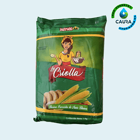 HARINA DE MAIZ LA CRIOLLA BLANCA 500 GR