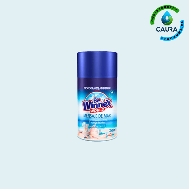 DESODORANTE AMBIENTAL WINNEX MENSAJE DE MAR 250 ML