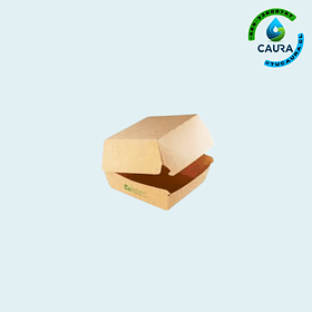 PORTA SANDWICH COMPOSTABLE V-2 MOCA (300)