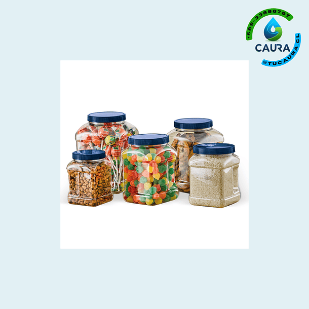 FRASCO PLASTICOS CUADRADOS DARNEL 750ML