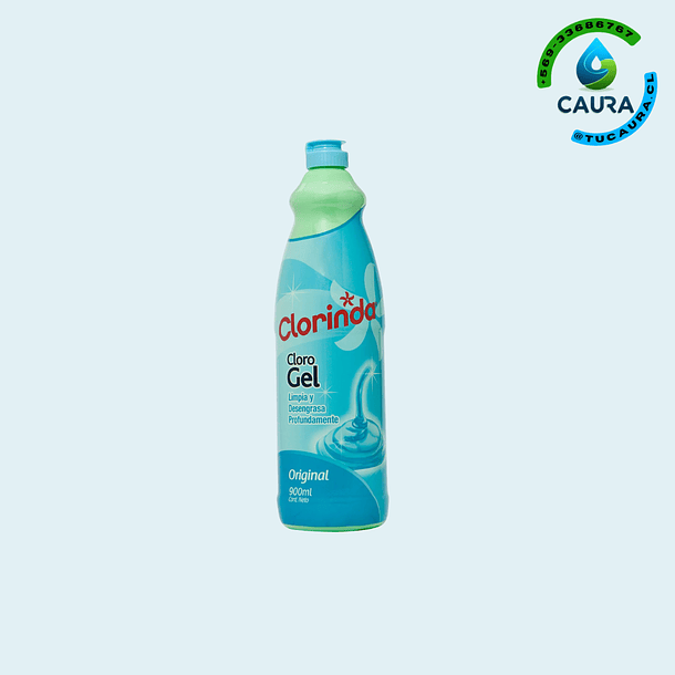 CLORO GEL CLORINDA TRADICIONAL 900 ML (12)