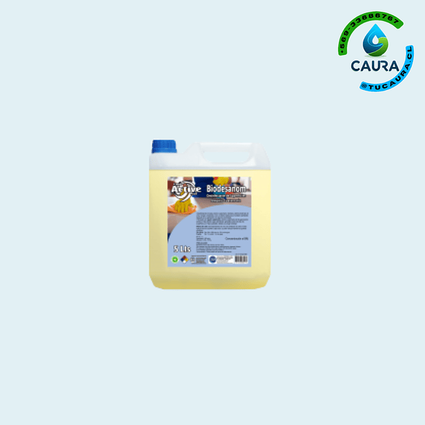 DESINFECTANTE ACTIVE AMONIO CUATERNARIO 5 LTS