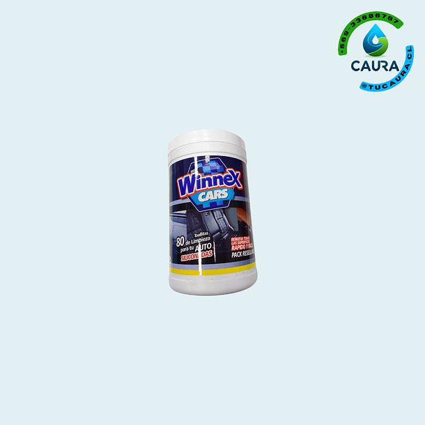 TOALLITAS WINNEX SILICONADAS PARA AUTOS 80 UND