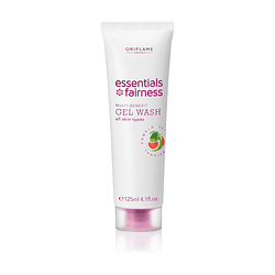 Gel limpiador aclarador piel Essentials Fairness gel wash blanqueador