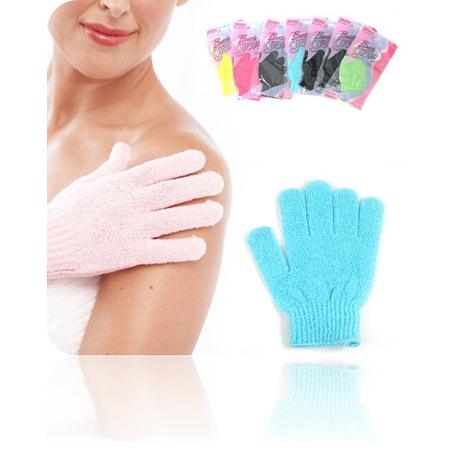 Comprar guante crin exfoliante chile piel corporal y piernas ducha o baño