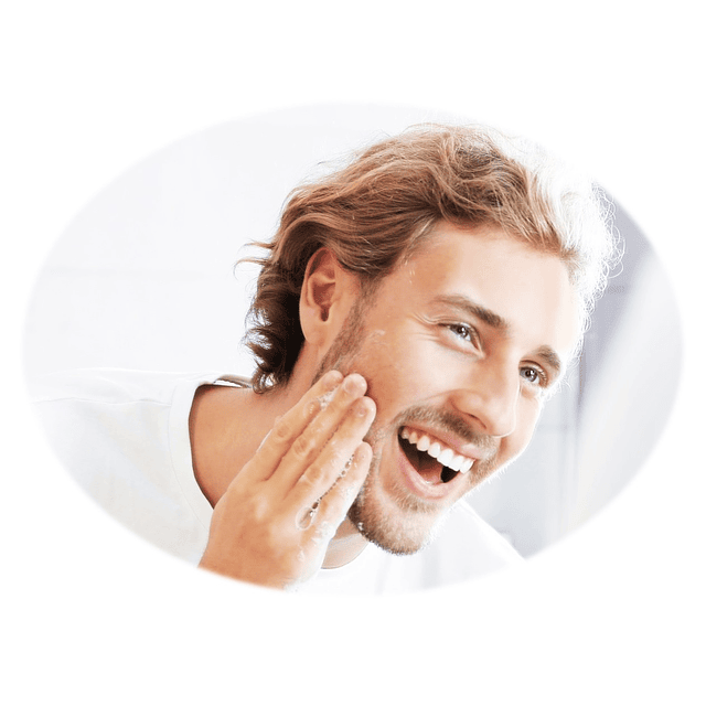Jabón masajeador facial limpiador rostro glicerina en barra humectante