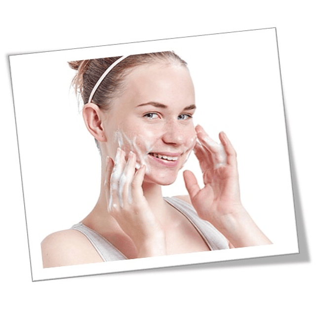 Jabón masajeador facial limpiador rostro glicerina en barra humectante