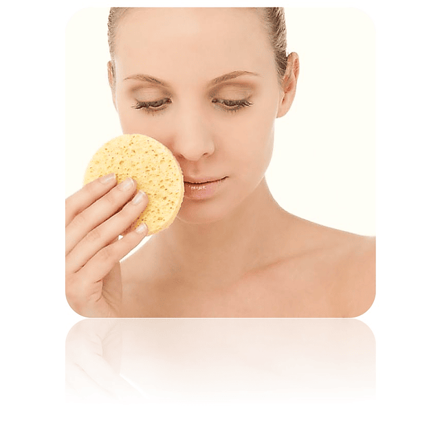 Esponja limpieza facial exfoliante limpiadora rostro celulosa comprar