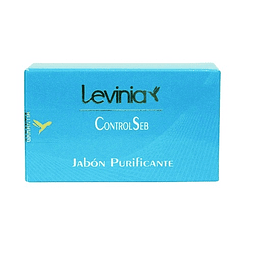 Jabón control seb levinia antiacné purificante espinillas piel grasa 