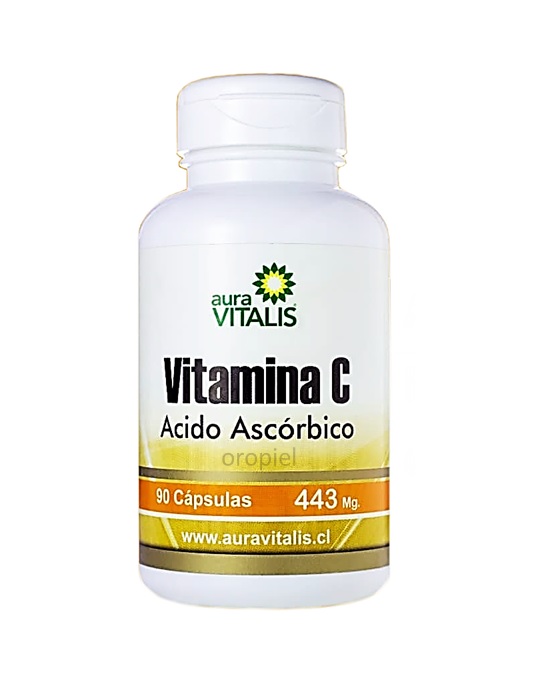 Calcio + Magnesio + Vitamina C y D3 x 100 cápsulas (Aura vitalis)
