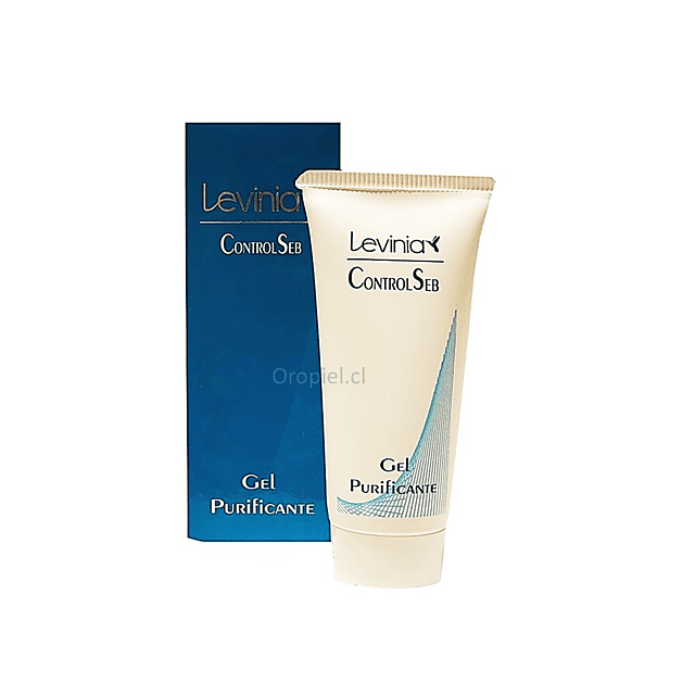 Gel purificante controlseb levinia hidratante crema facial piel grasa