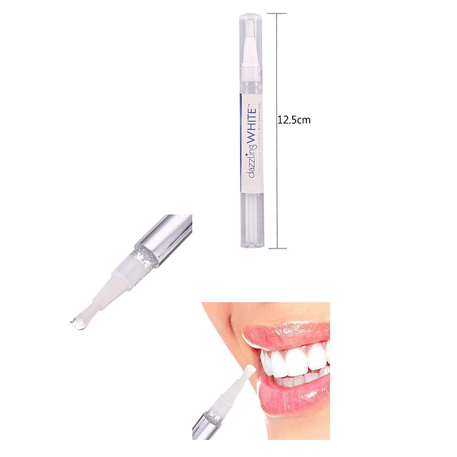 Lapiz blanqueador dientes original pincel blanqueamiento dental efectivo