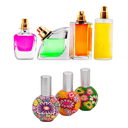 Pack 7 perfumes mujer sorpresa en liquidación fragancias mixtas en venta
