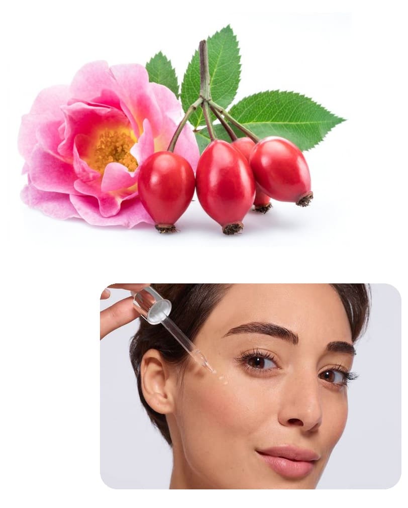 Aceite rosa mosqueta 100% puro y natural atenúa cicatrices estrías y antiarrugas efectivo