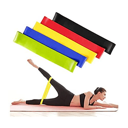 Bandas elásticas para hacer ejercicios: glúteos, brazos, piernas, espalda, pectorales