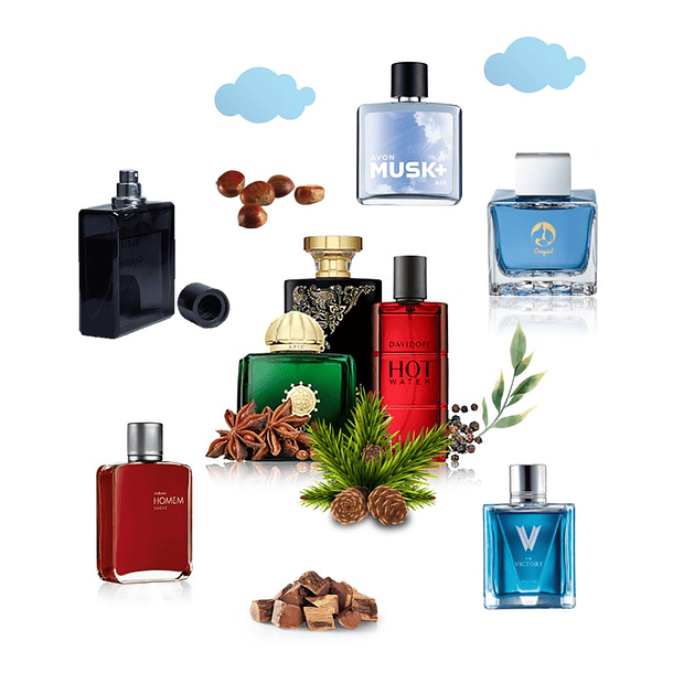 8 Perfumes para caballero colonias fragancias refrescante... | Oropiel